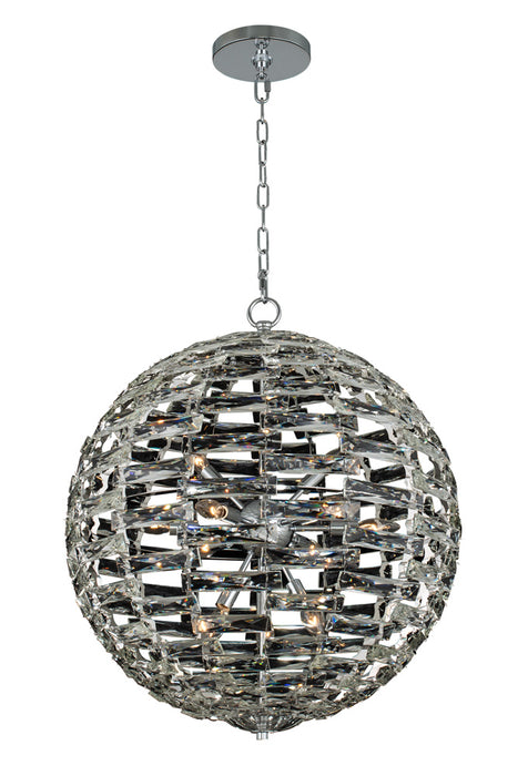 Allegri 037257-010-FR001 16 Light Pendant, Polished Chrome