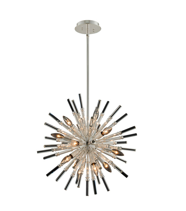 Allegri 037455-014-FR001 14 Light Pendant, Polished Silver