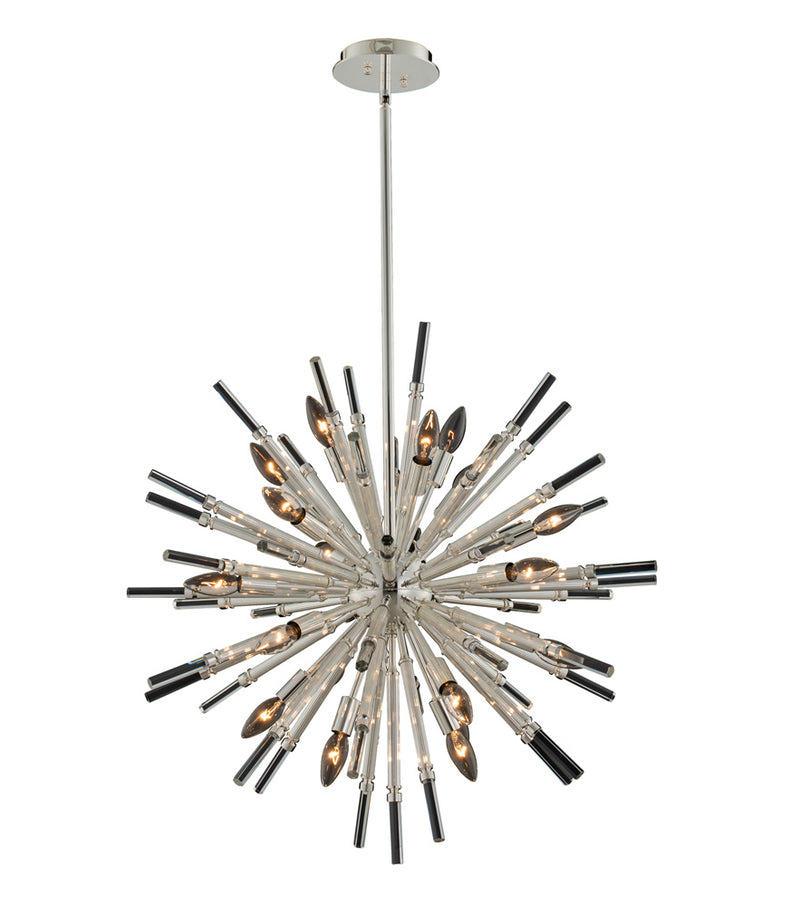Allegri 037456-014-FR001 19 Light Pendant, Polished Silver