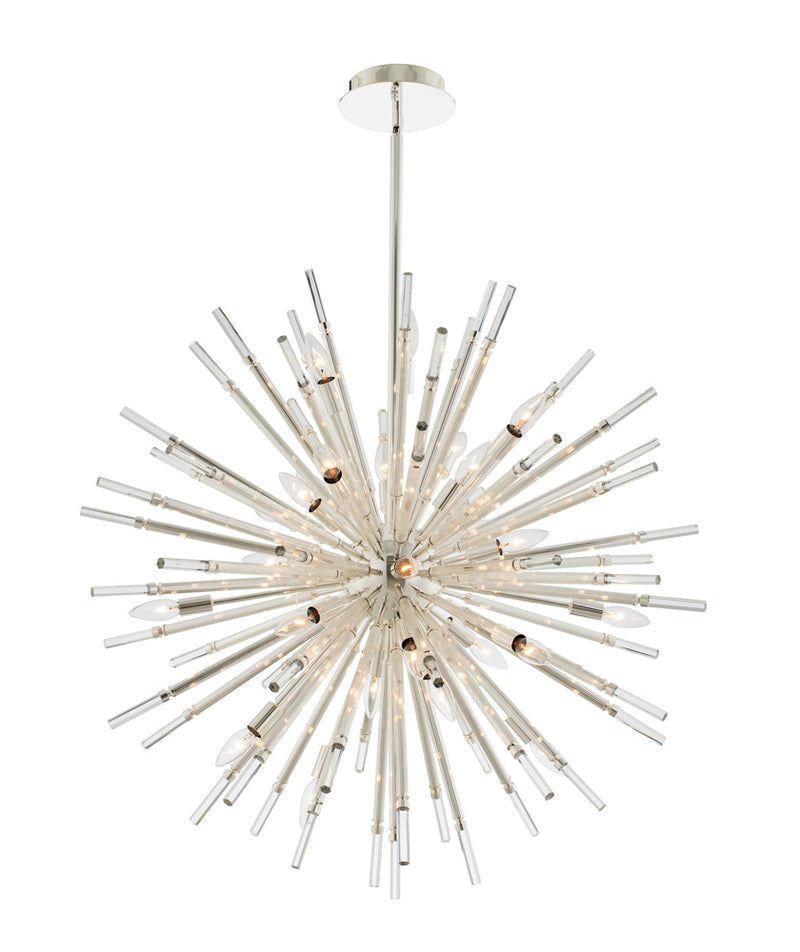 Allegri 037457-014-FR001 28 Light Pendant, Polished Silver