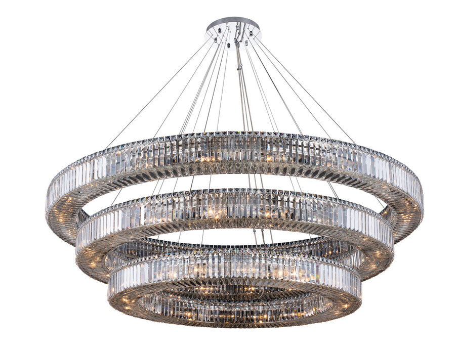 Allegri 11723-010-FR001 56 Light Pendant, Polished Chrome