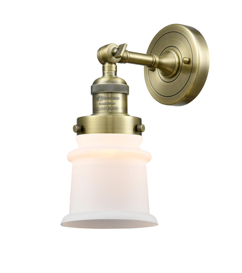 Innovations 203-AB-G181S-LED LED Wall Sconce, Antique Brass