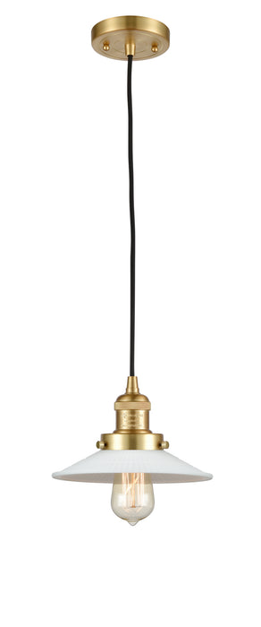 Innovations 201C-SG-G1 One Light Mini Pendant, Satin Gold