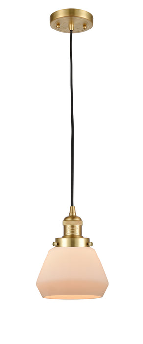 Innovations 201C-SG-G171 One Light Mini Pendant, Satin Gold