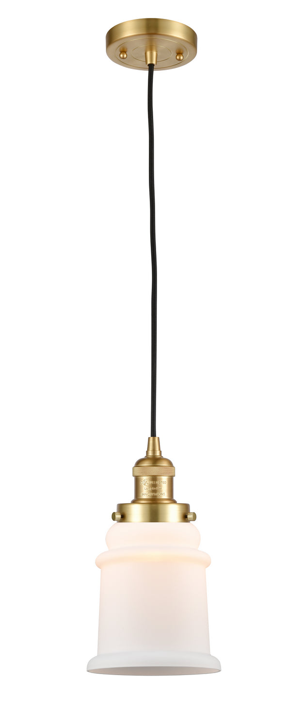 Innovations 201C-SG-G181 One Light Mini Pendant, Satin Gold