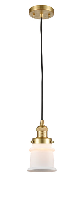 Innovations 201C-SG-G181S One Light Mini Pendant, Satin Gold