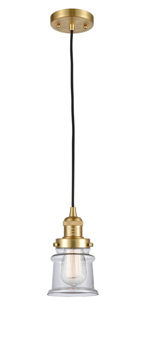 Innovations 201C-SG-G182S One Light Mini Pendant, Satin Gold