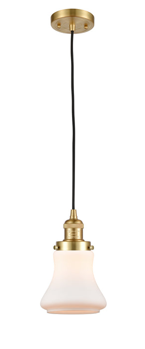 Innovations 201C-SG-G191 One Light Mini Pendant, Satin Gold