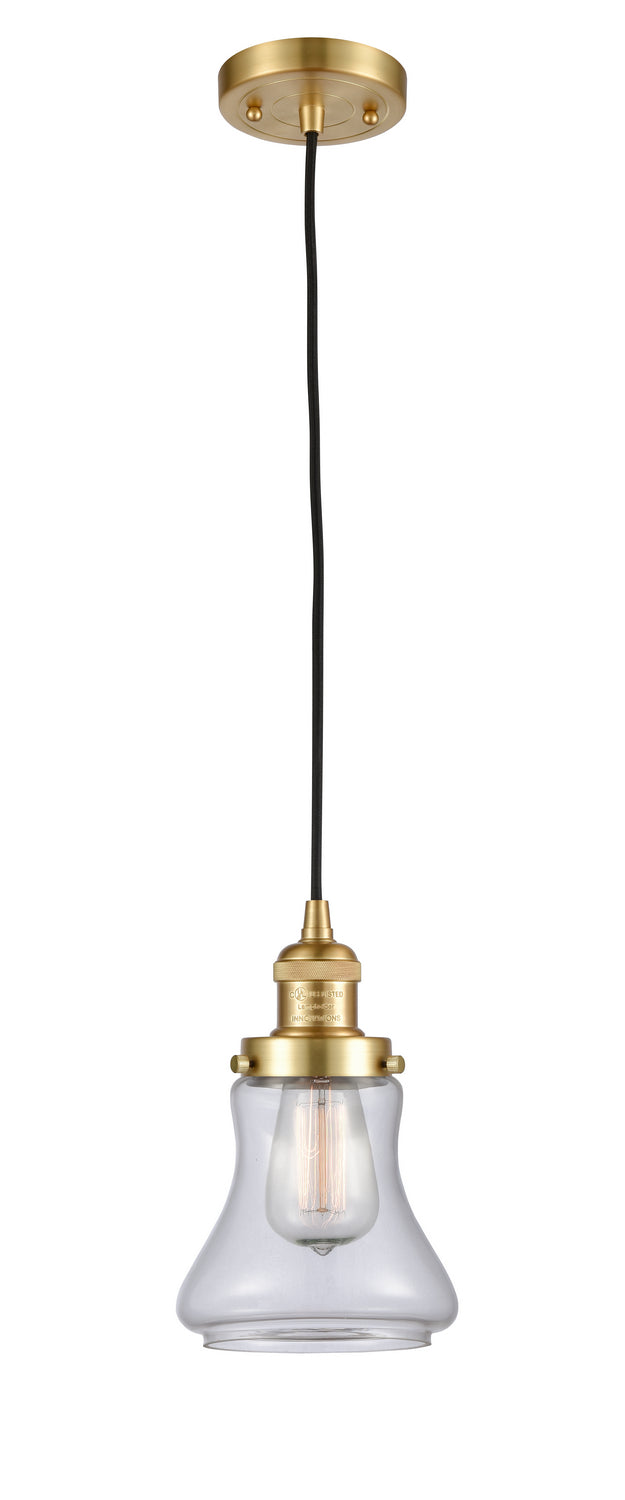 Innovations 201C-SG-G192 One Light Mini Pendant, Satin Gold