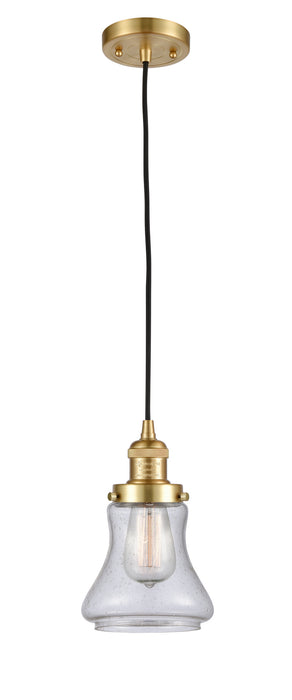 Innovations 201C-SG-G194 One Light Mini Pendant, Satin Gold