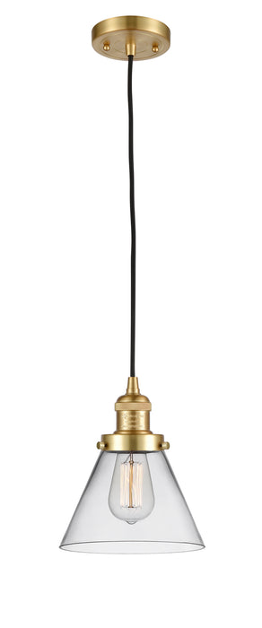 Innovations 201C-SG-G42 One Light Mini Pendant, Satin Gold