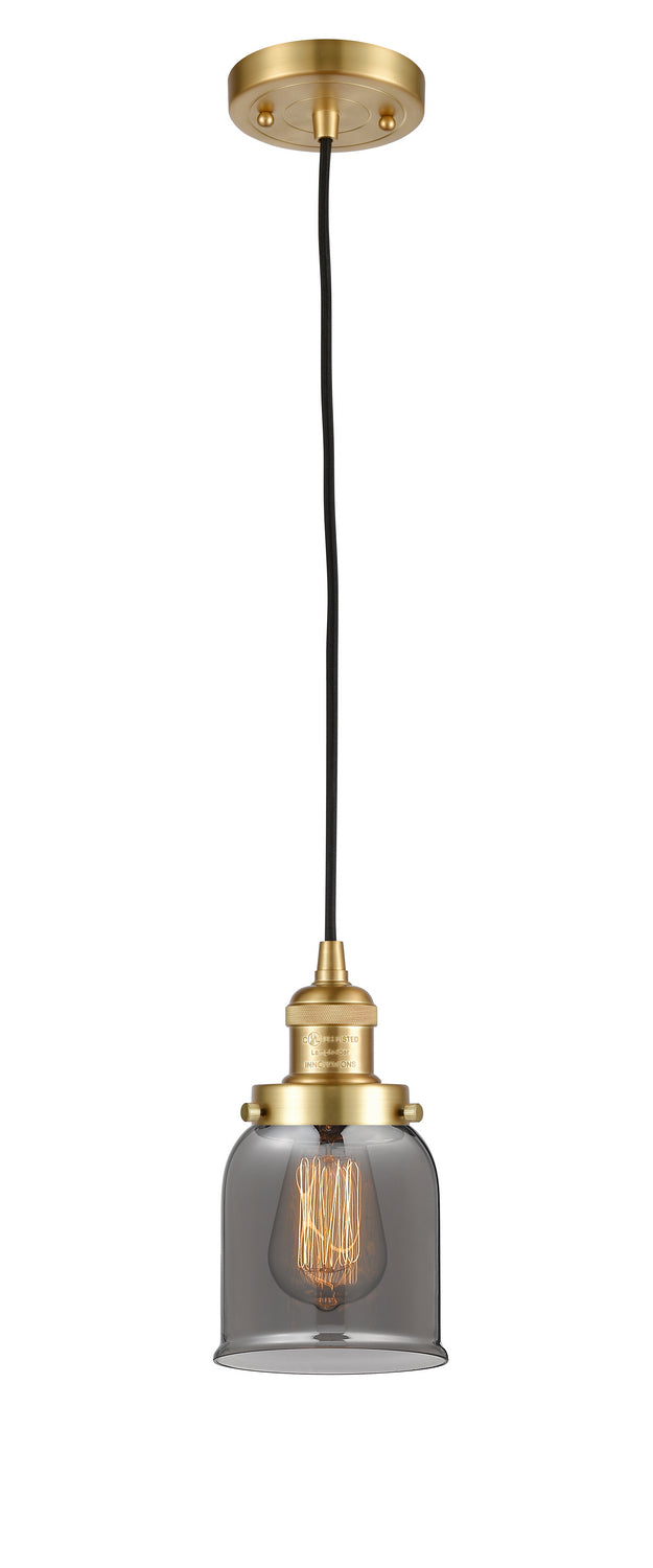 Innovations 201C-SG-G53 One Light Mini Pendant, Satin Gold