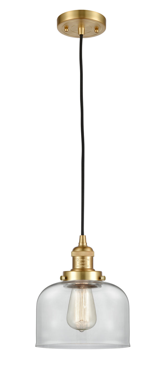 Innovations 201C-SG-G72 One Light Mini Pendant, Satin Gold