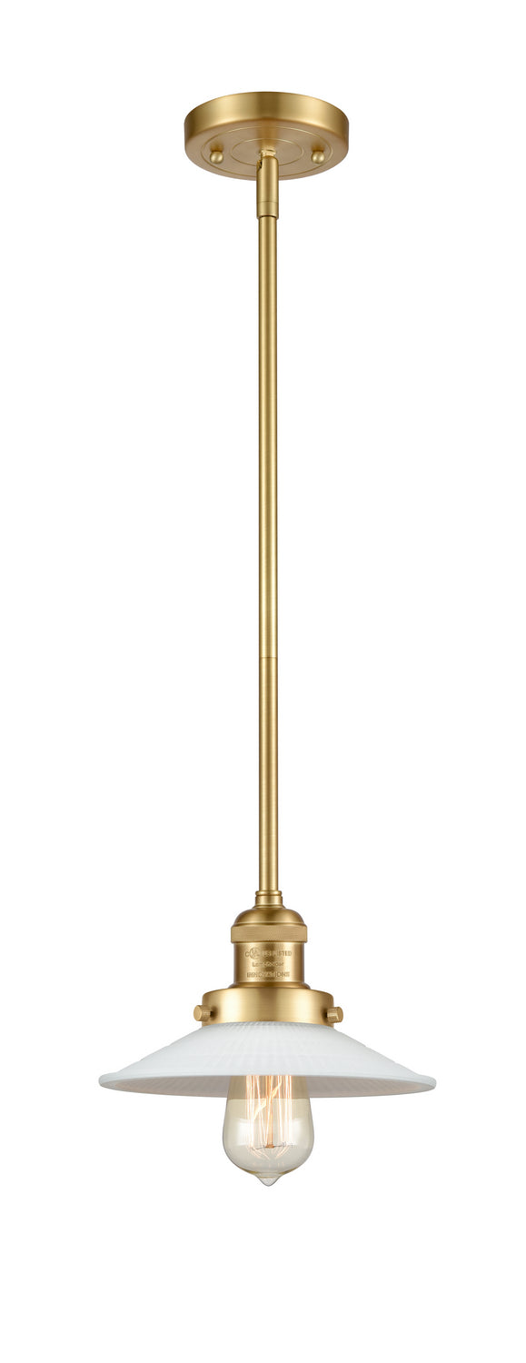 Innovations 201S-SG-G1 One Light Mini Pendant, Satin Gold
