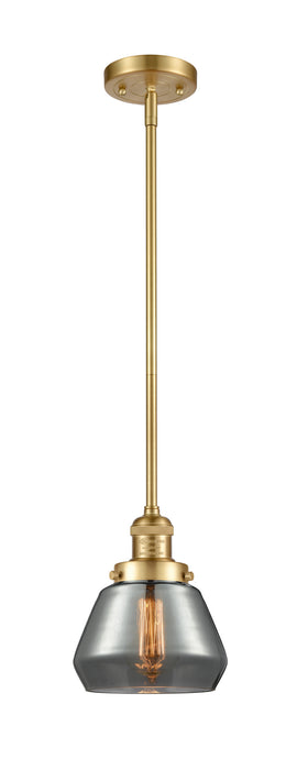 Innovations 201S-SG-G173 One Light Mini Pendant, Satin Gold