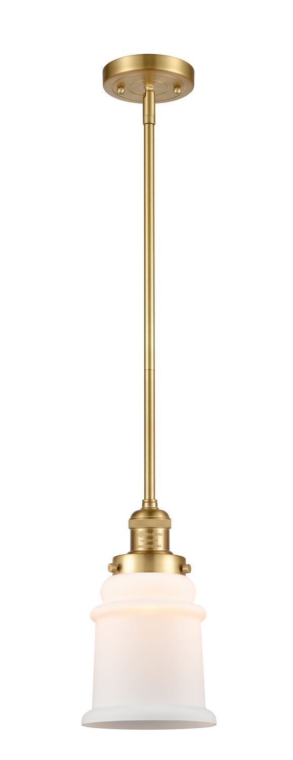 Innovations 201S-SG-G181 One Light Mini Pendant, Satin Gold