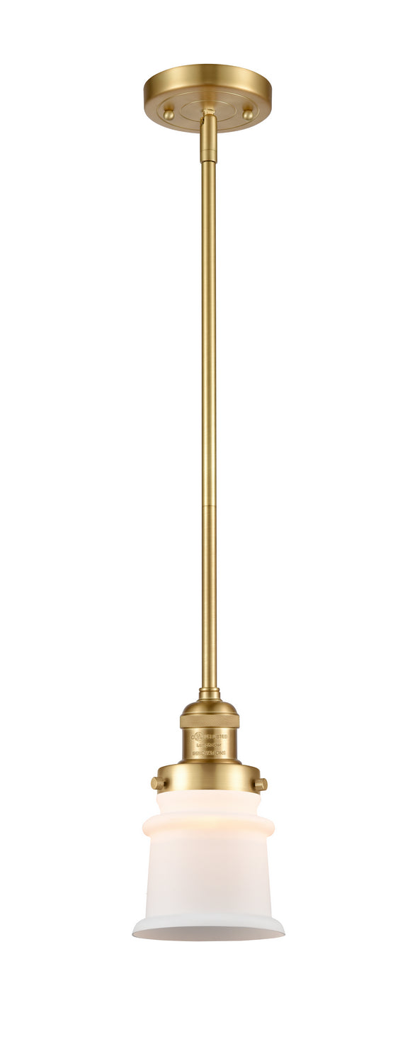 Innovations 201S-SG-G181S One Light Mini Pendant, Satin Gold