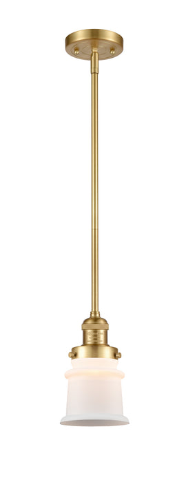 Innovations 201S-SG-G181S One Light Mini Pendant, Satin Gold