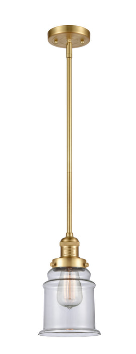 Innovations 201S-SG-G182 One Light Mini Pendant, Satin Gold