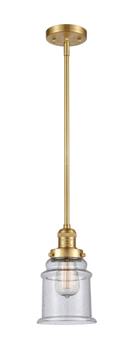 Innovations 201S-SG-G184 One Light Mini Pendant, Satin Gold