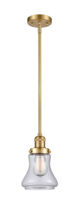 Innovations 201S-SG-G192 One Light Mini Pendant, Satin Gold