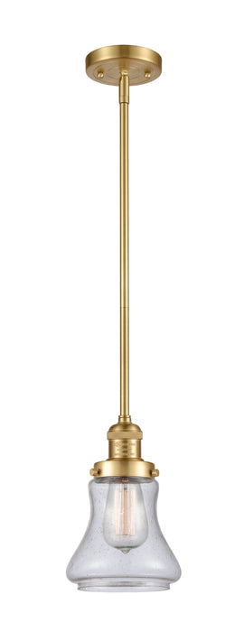 Innovations 201S-SG-G194 One Light Mini Pendant, Satin Gold