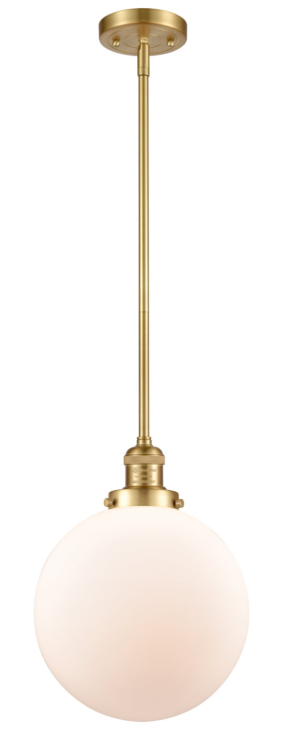 Innovations 201S-SG-G201-10 One Light Mini Pendant, Satin Gold