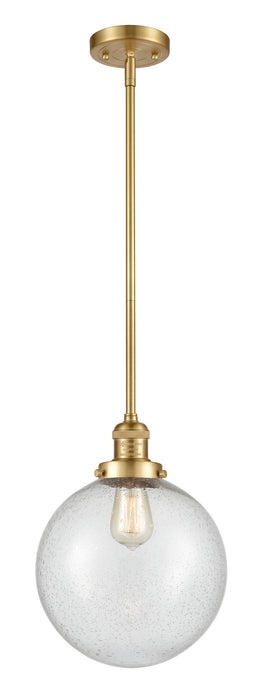 Innovations 201S-SG-G204-10 One Light Mini Pendant, Satin Gold