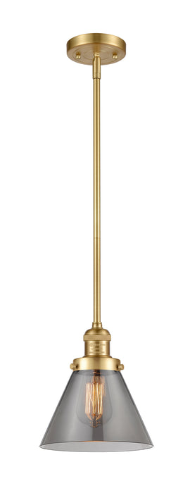 Innovations 201S-SG-G43 One Light Mini Pendant, Satin Gold