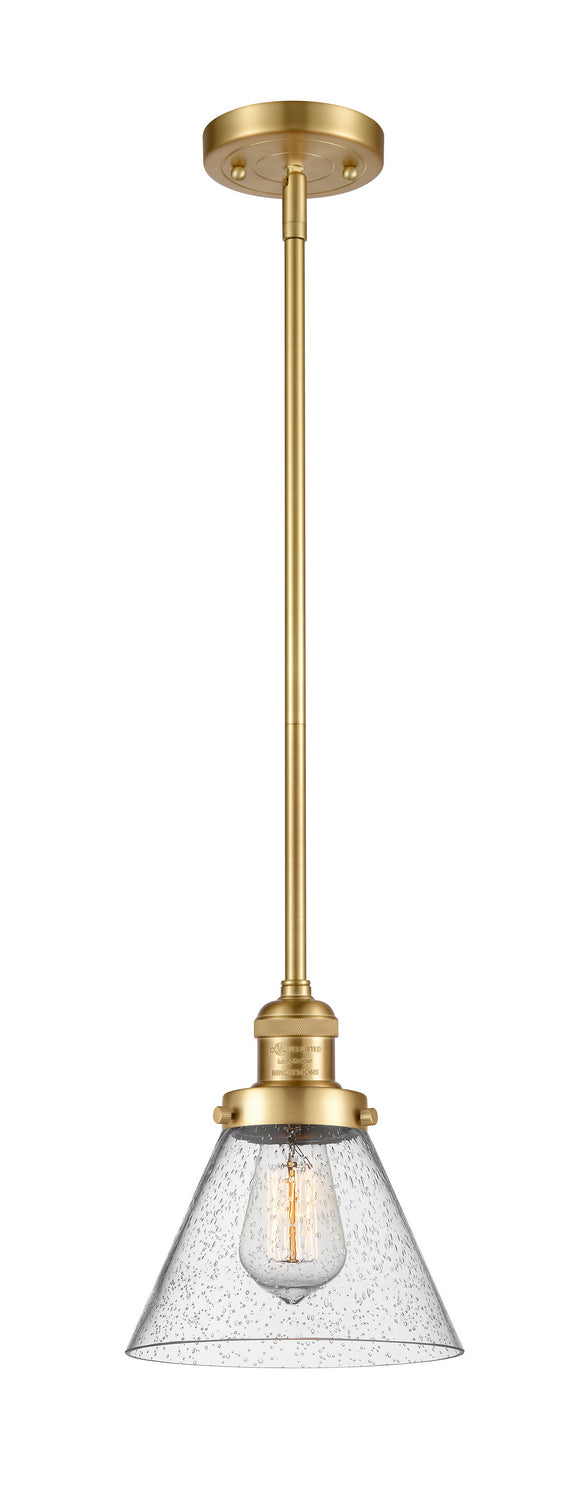 Innovations 201S-SG-G44 One Light Mini Pendant, Satin Gold