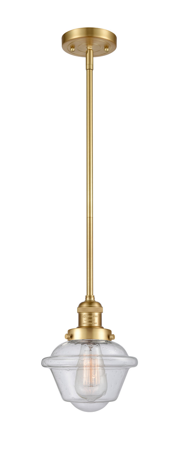 Innovations 201S-SG-G534 One Light Mini Pendant, Satin Gold