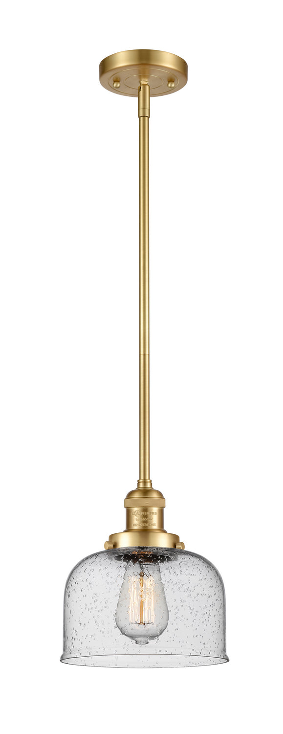 Innovations 201S-SG-G74 One Light Mini Pendant, Satin Gold