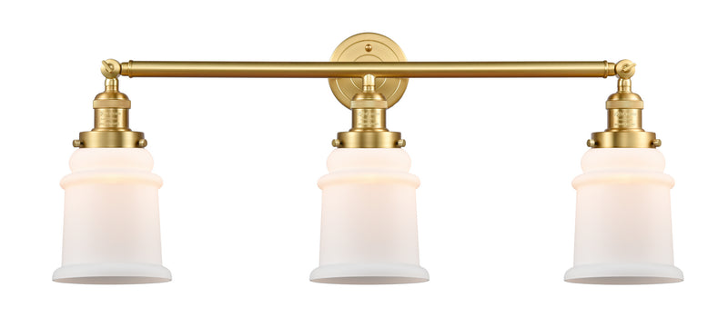 Innovations 205-SG-G181 Three Light Bath Vanity, Satin Gold