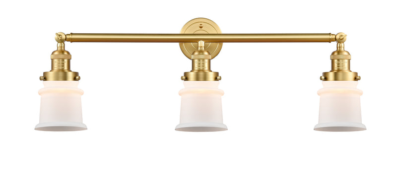 Innovations 205-SG-G181S Three Light Bath Vanity, Satin Gold