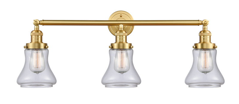 Innovations 205-SG-G192 Three Light Bath Vanity, Satin Gold