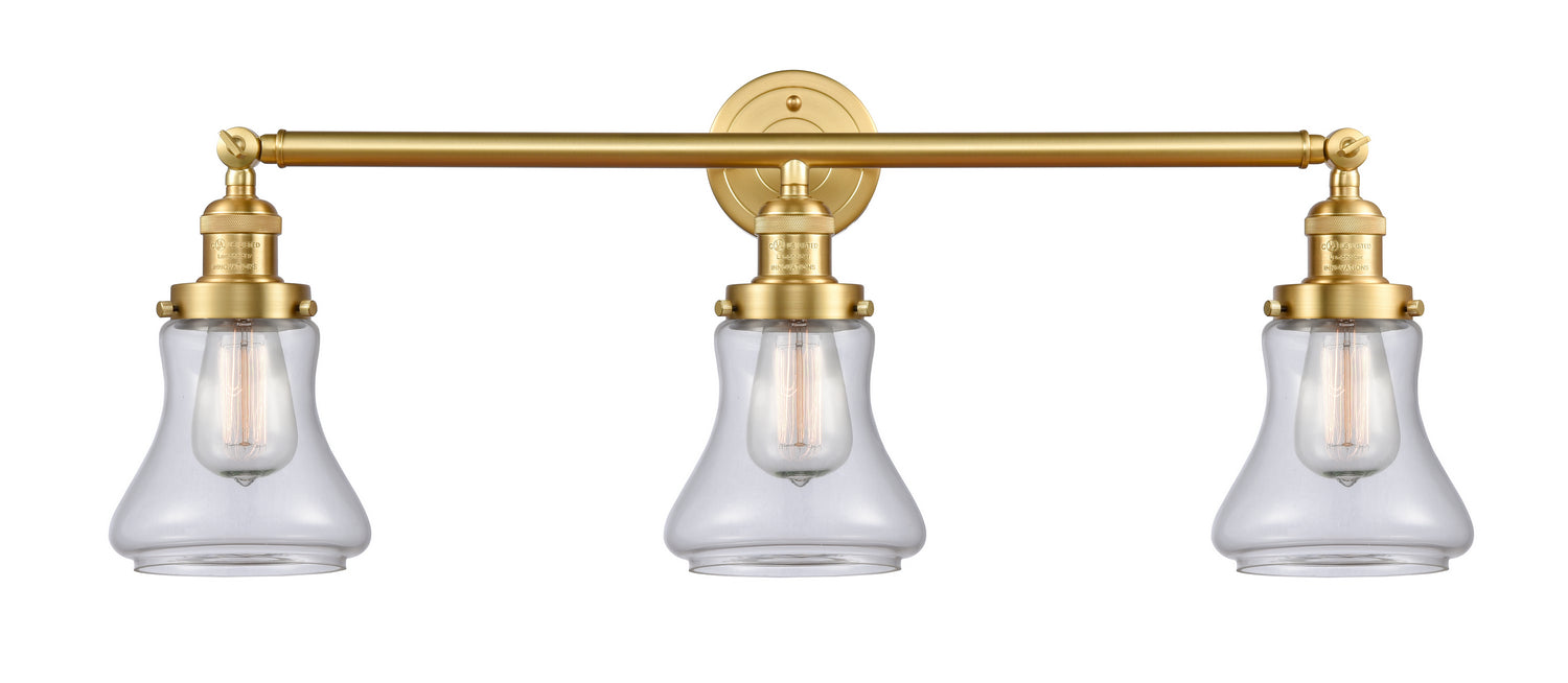 Innovations 205-SG-G192 Three Light Bath Vanity, Satin Gold