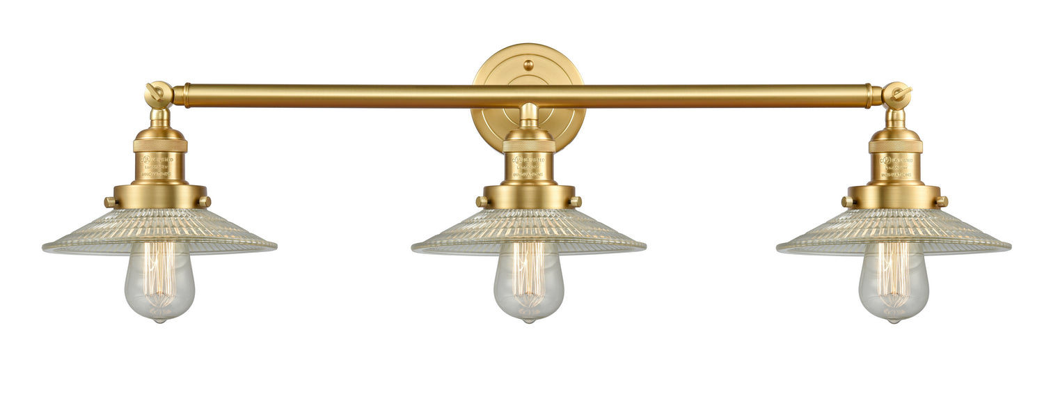 Innovations 205-SG-G2 Three Light Bath Vanity, Satin Gold