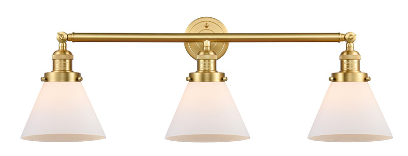 Innovations 205-SG-G41 Three Light Bath Vanity, Satin Gold
