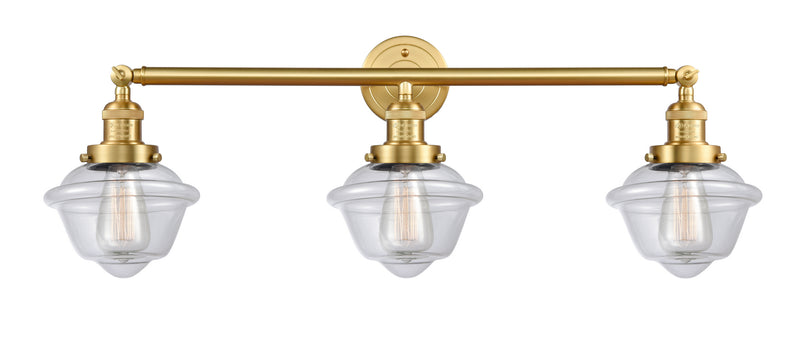 Innovations 205-SG-G532 Three Light Bath Vanity, Satin Gold
