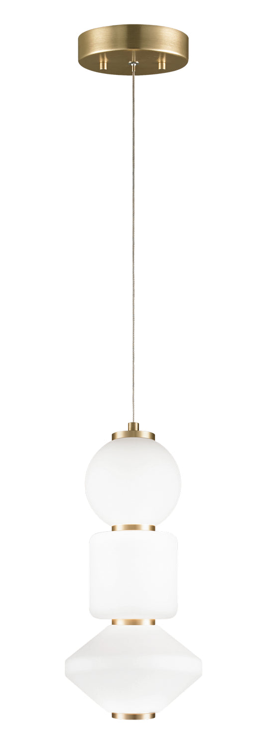 Matteo Lighting C82412OG LED Pendant, Oxidized Gold