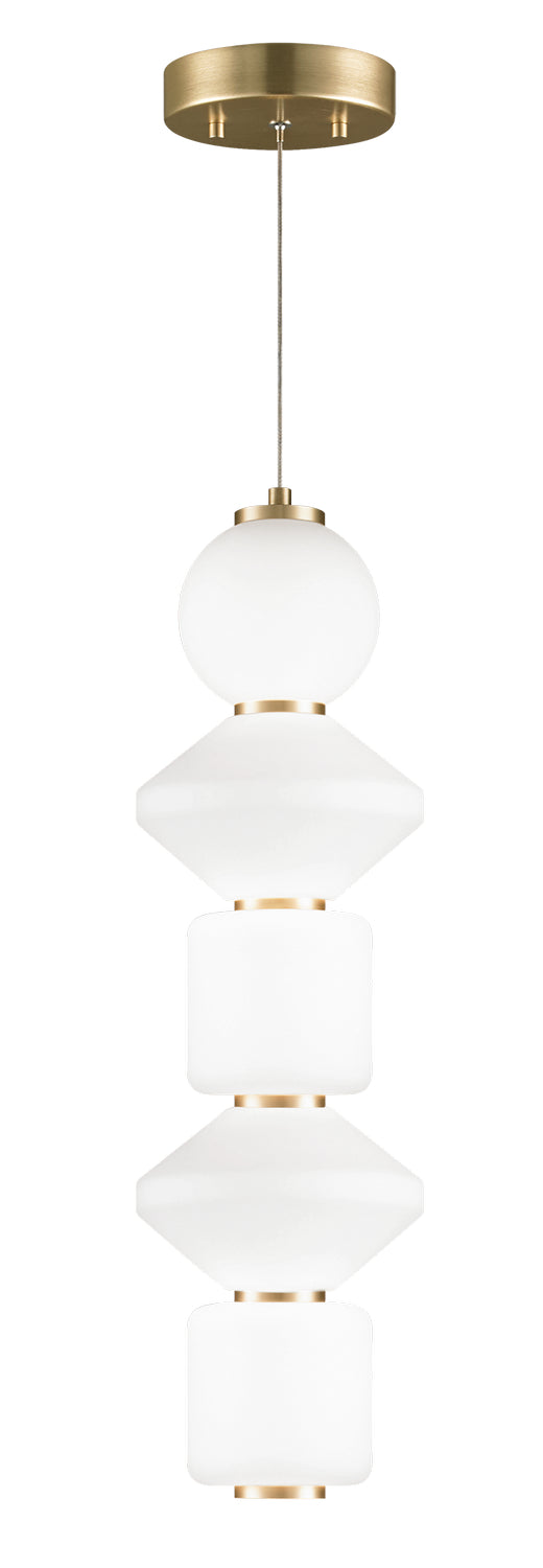 Matteo Lighting C82416OG LED Pendant, Oxidized Gold