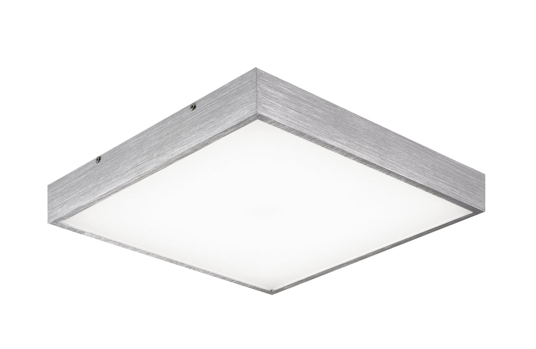 Matteo Lighting M13414AL LED Flush Mount, Aluminum