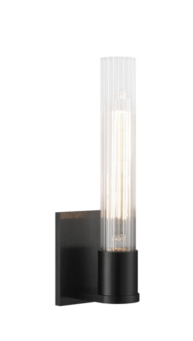 Matteo Lighting S08501OB One Light Wall Sconce, Oxidized Black