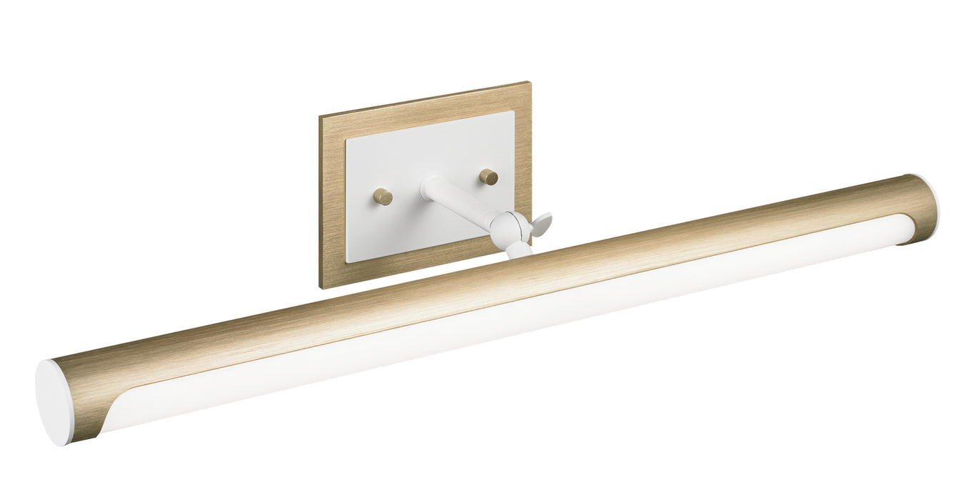 Matteo Lighting S08623OGWH LED Vanity, Oxidized Gold & White