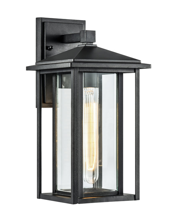Matteo Lighting W81201MB One Light Wall Sconce, Matte Black