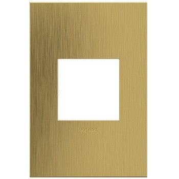 Legrand AWC1G2BSB4 Wall Plate, Brass