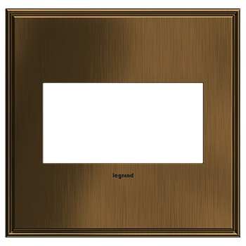 Legrand AWC2GCOF4 Wall Plate, Coffee