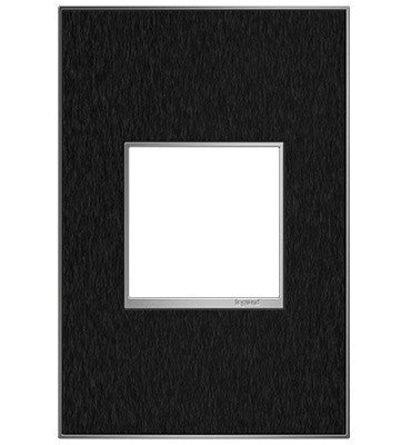 Legrand AWM1G2BLS4 Gang Wall Plate, Black