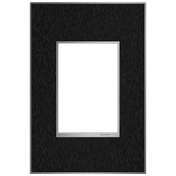 Legrand AWM1G3BLS4 Gang Wall Plate, Black