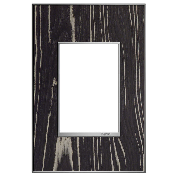 Legrand AWM1G3MA4 Gang Wall Plate, Macassar